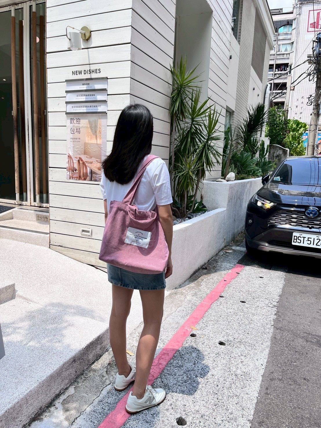 法國巴黎鐵塔 草莓優格托特包